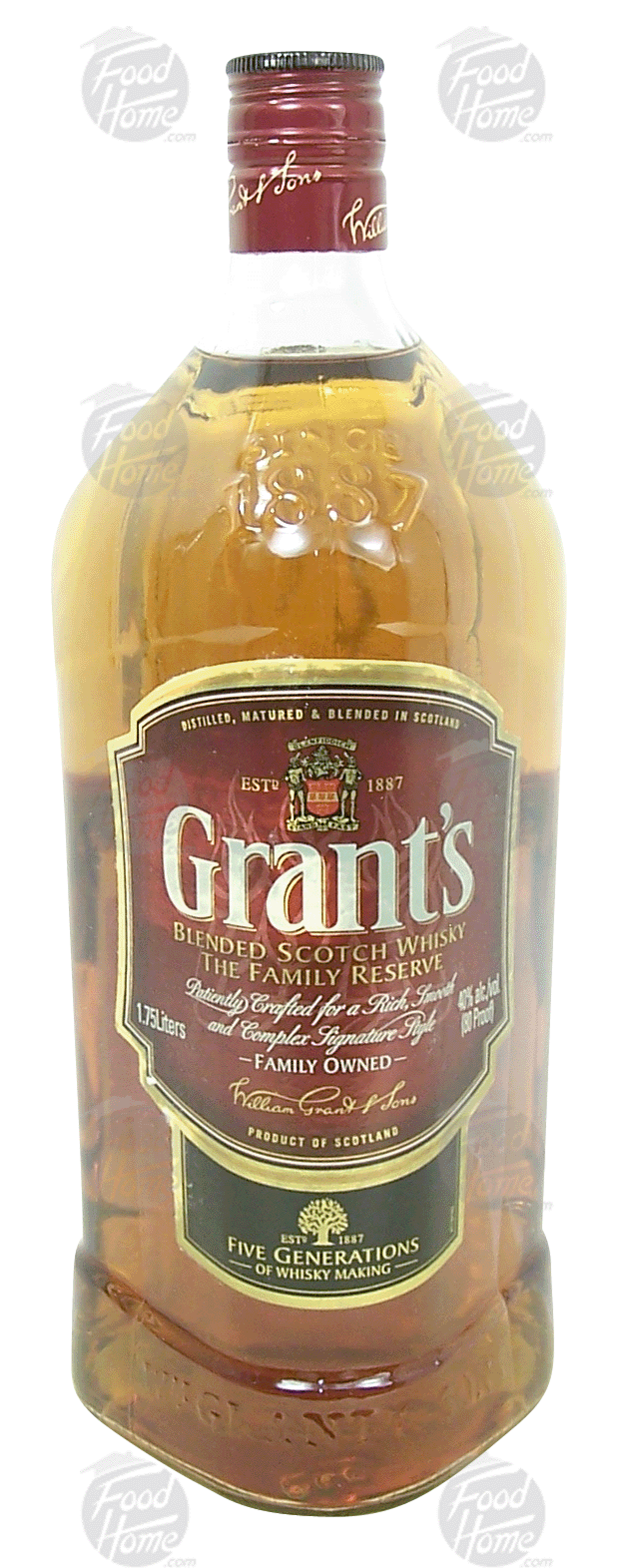 Grant's The Family Reserve blended scotch whisky, 40% alc. by vol. Full-Size Picture